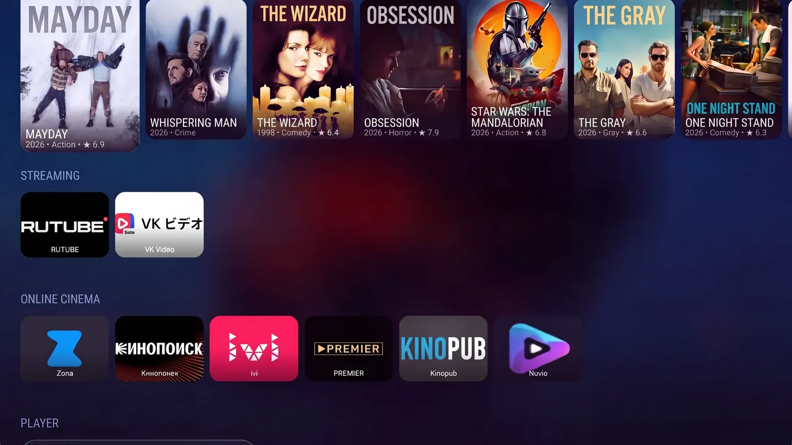 AmnesiaOS — installed apps